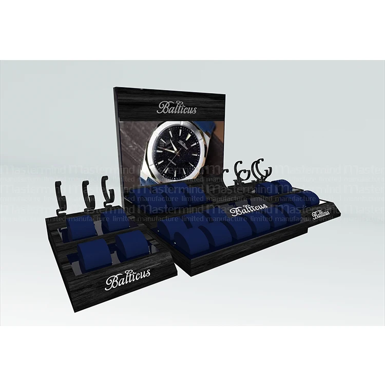 
High Quality Fashion MDF Construction Watch Display 