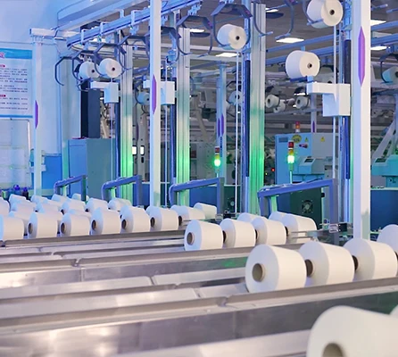 40S/1 60:40 Cotton Polyester carded ring blended yarn for weaving airjet quality