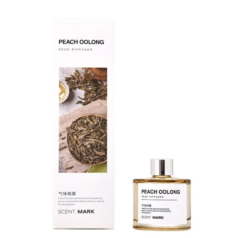 candle Family hotel apartment perfume decoration 100ml glass bottle aromatherapy essential oil reed diffuser set