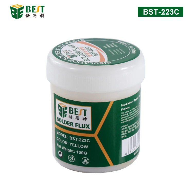 BST 223C100g OEM ODM lead free constant temperature solder paste cleaning for phone bga repair