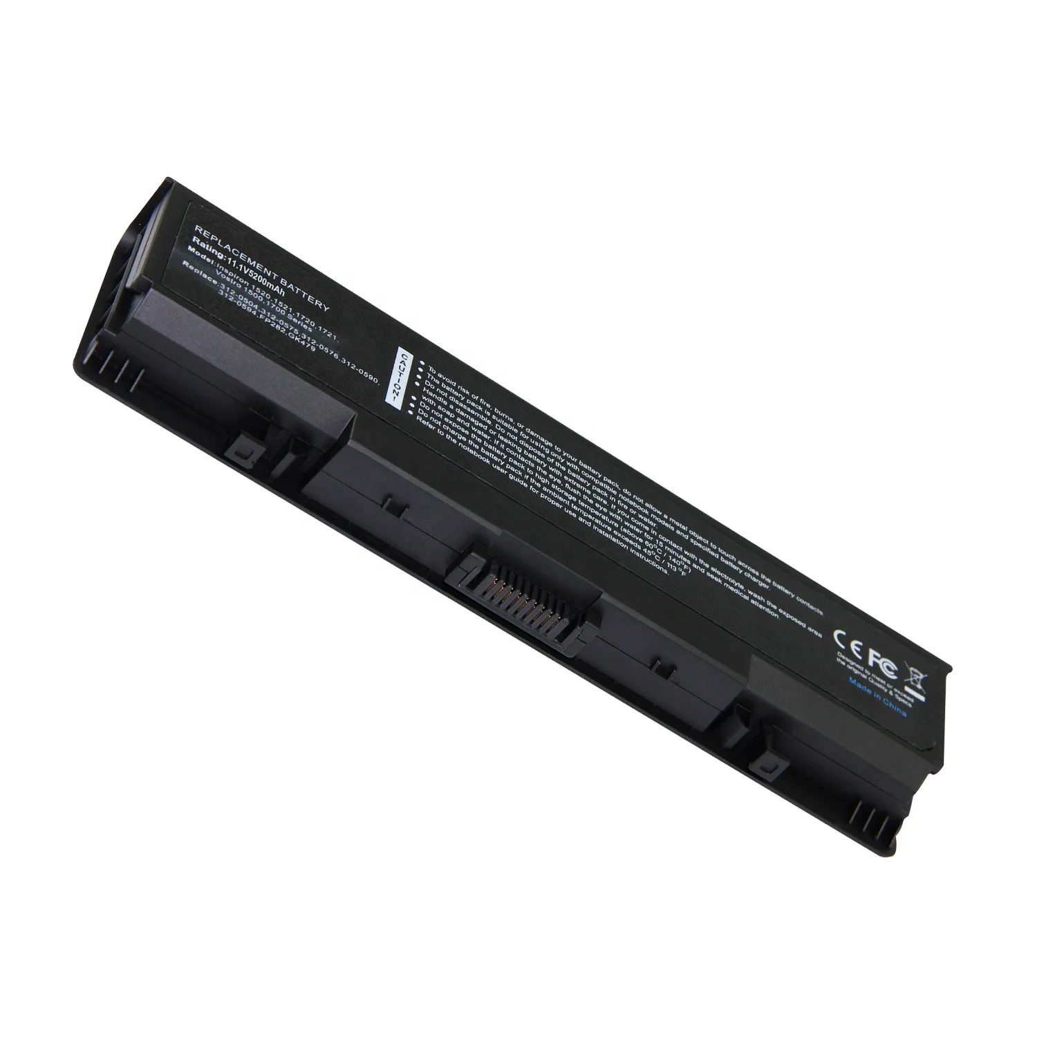 Manufacture Laptop Battery GK479 FK890 for Dell Inspiron 1500 1520 1521 1720