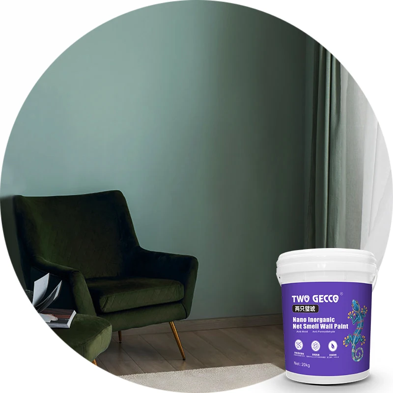 Two Gecco Roof Colours Primer Home Decor Concrete Inorganic Building Interior Exterior Wall Paint Coating