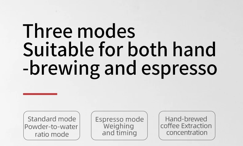 2024 zeroHero New Arrival Powder to Water Ratio Smart Digital Usb Rechargeable Kitchen Coffee Scale