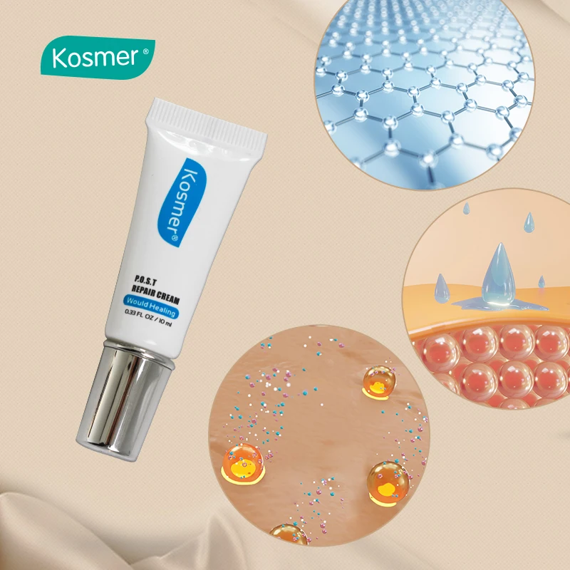 Kosmer P.O.S.T repair cream human epidermal growth factor egf damaged skin repair cream