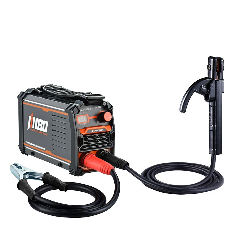 MMA-200 Mini Welding Machine IGBT Power  Inverter DC Household Small Handheld Welder