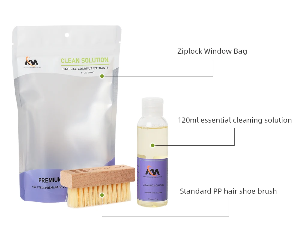 Km Professional Sneaker Shoe Cleaning Kit Accessories Shoe Brush