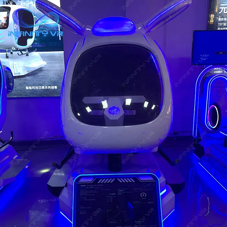 2024 New Vr Plane Shape Design Vr Airplane Games Equipment Vr Helicopter Flight Simulator Virtual Reality Simulation Rides