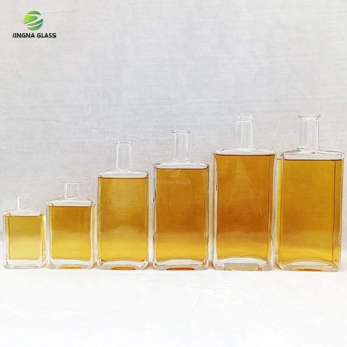 Custom Engraved Empty Spirits Xo Brand Alcohol Whisky 750ml Vodka Glass Bottle for Liquor