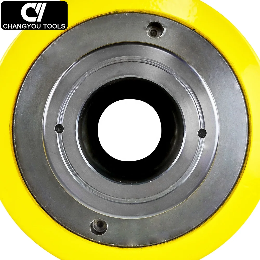 RCH-60100 Hydraulic Cylinder Jack with Center Hole Hollow Plunger Single Acting Hydraulic Ram Cylinder OEM Customized Support