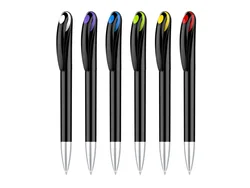 High quality stylo bille twist en plastique multicolor promotional gift twist plastic ballpoint pen with custom logo