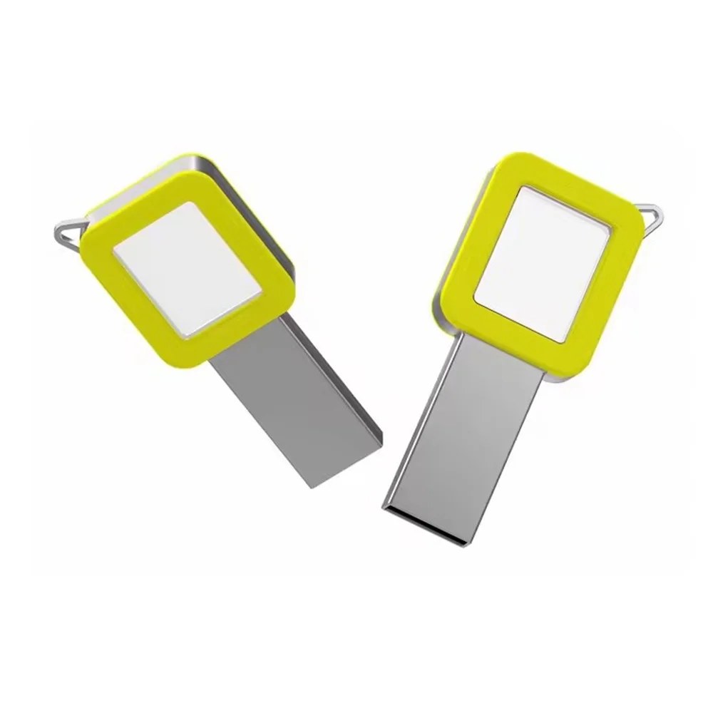 Business Product Swivel Pen Drive Usb Stick Customized Usb 2.0 3.0 Custom Logo 8G Lanyard Accessories