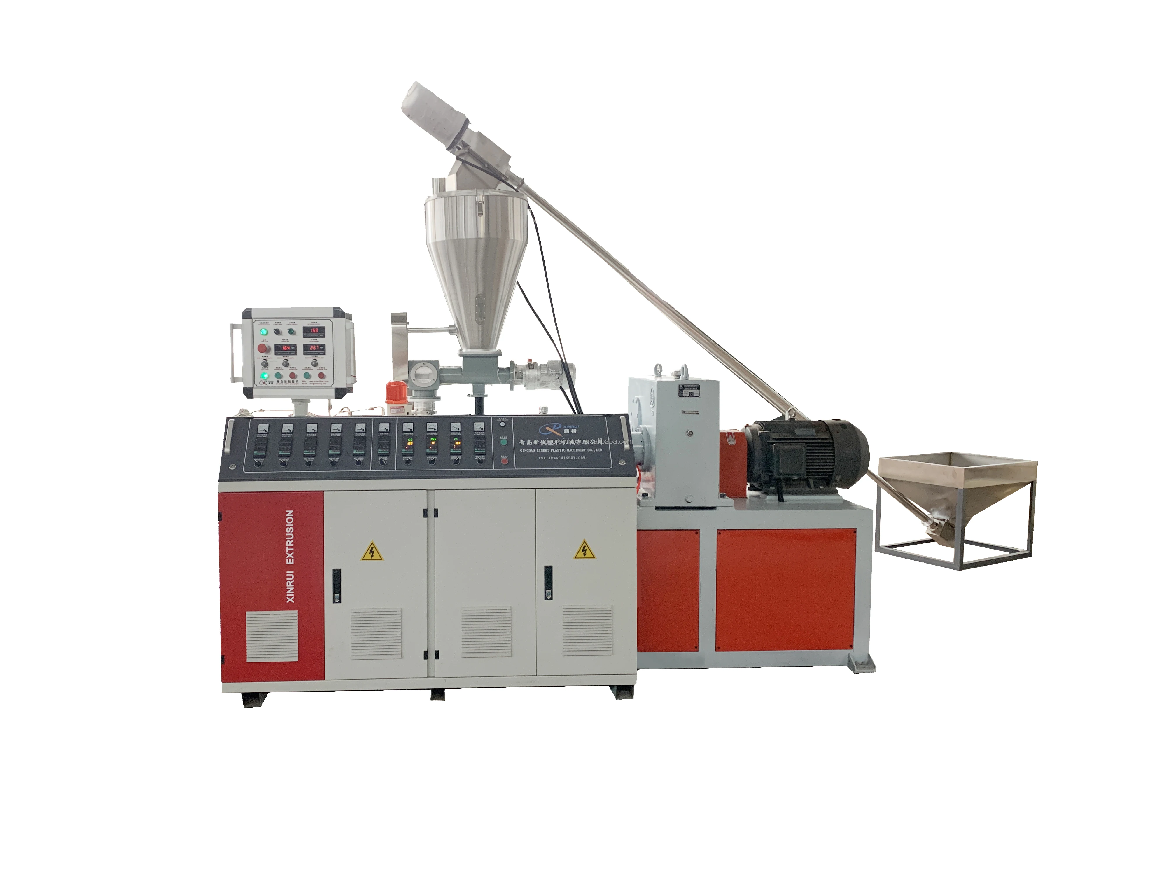 Plastic PVC Window Profile Making Machine UPVC Window Profile Extrusion Line