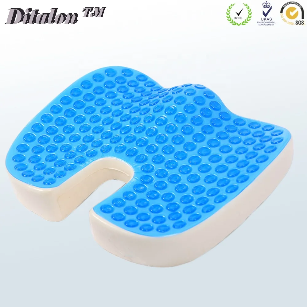 Sciatica Relief Wholesale OEM Premium Breathable Memory Foam Slow Rebound Pressure Ergonomic Low Back Belly Pillow