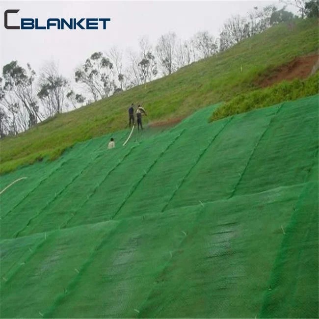Order Erosion control mat 3D Geomat slope soil erosion control Eco friendly grass protection