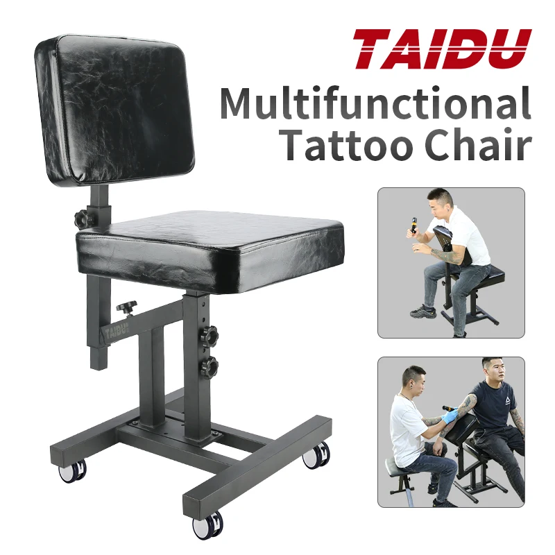 Multifunctional Adjustable Tattoo Chair Wrokstation With Multi- Functional Tattoo Arm Rest Stand Tattoo Studio Equipment Tools