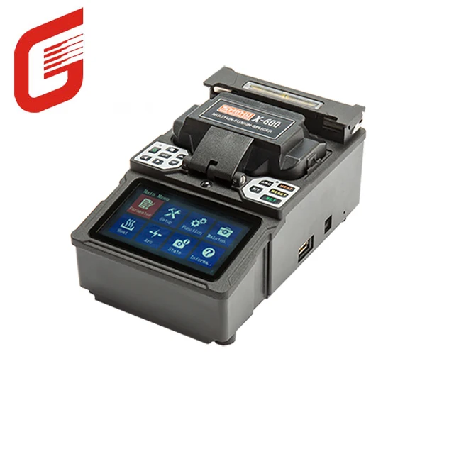 X-600 4 Motors Handheld Fusion Splicer for FTTx/FTTH projects