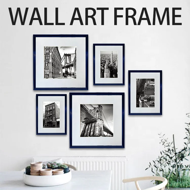 Pvc Picture Photo Frame Hot Selling Wholesales 4x6 5x7 6x8 8x10 Custom Wall Art Standing Table