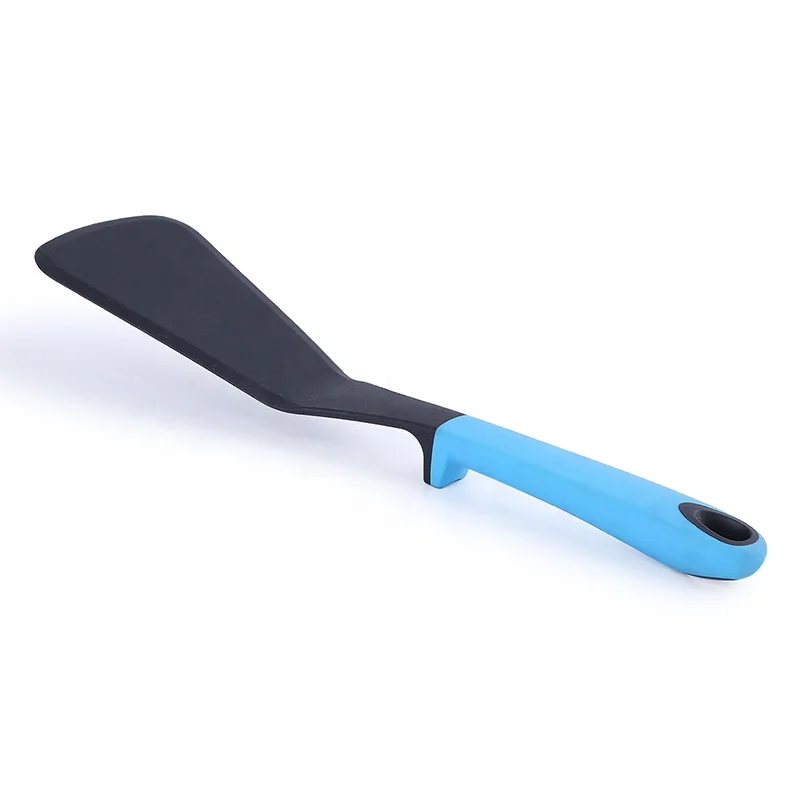 
High quality Factory Direct Price Nylon Non-stick Kitchen Cooking Spatula With TPR Handle 