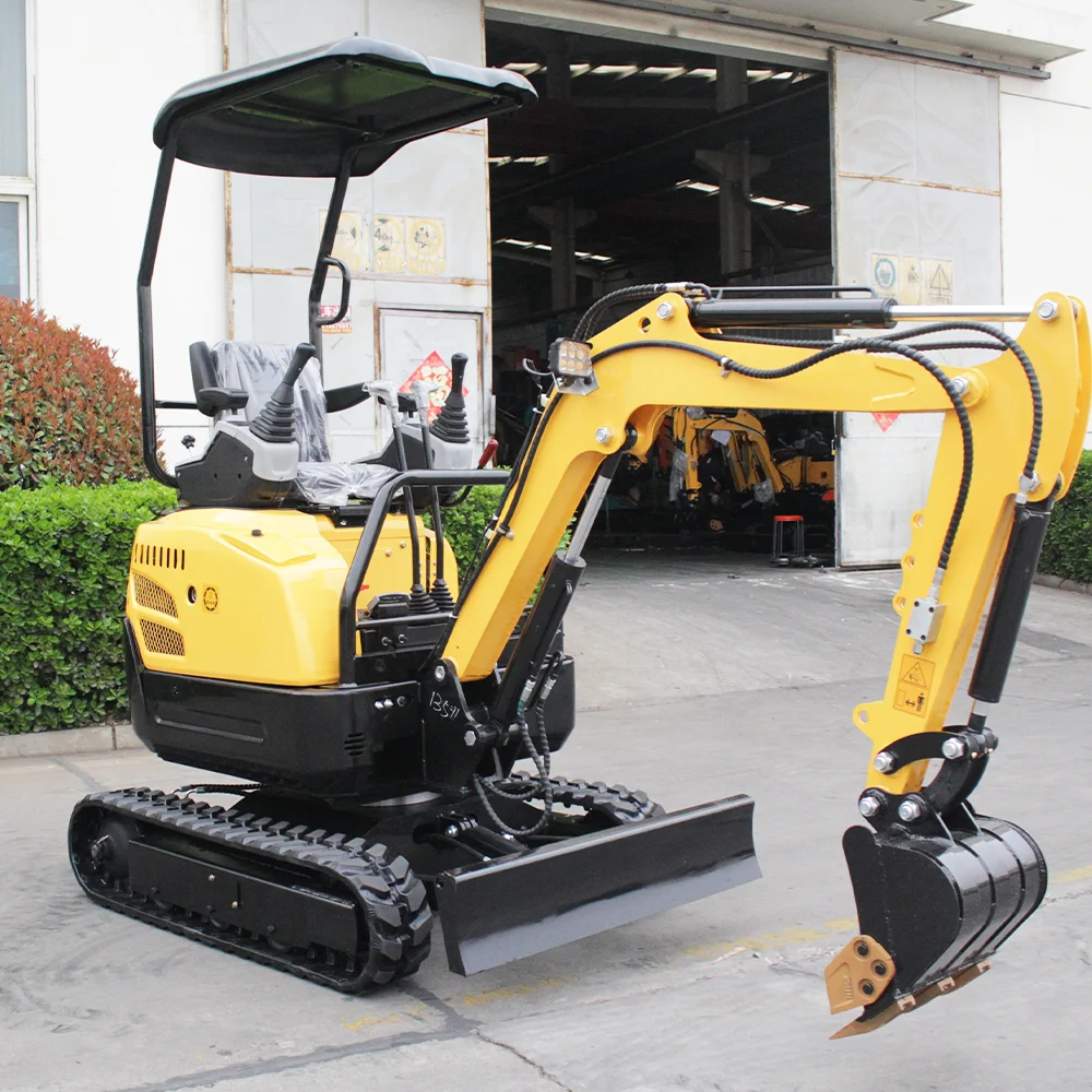Free shipping!!! EPA/EURO 5 2.5ton 1.2ton 1.7 ton excavator  Chinese used mini excavatorcabin mini digger for sale