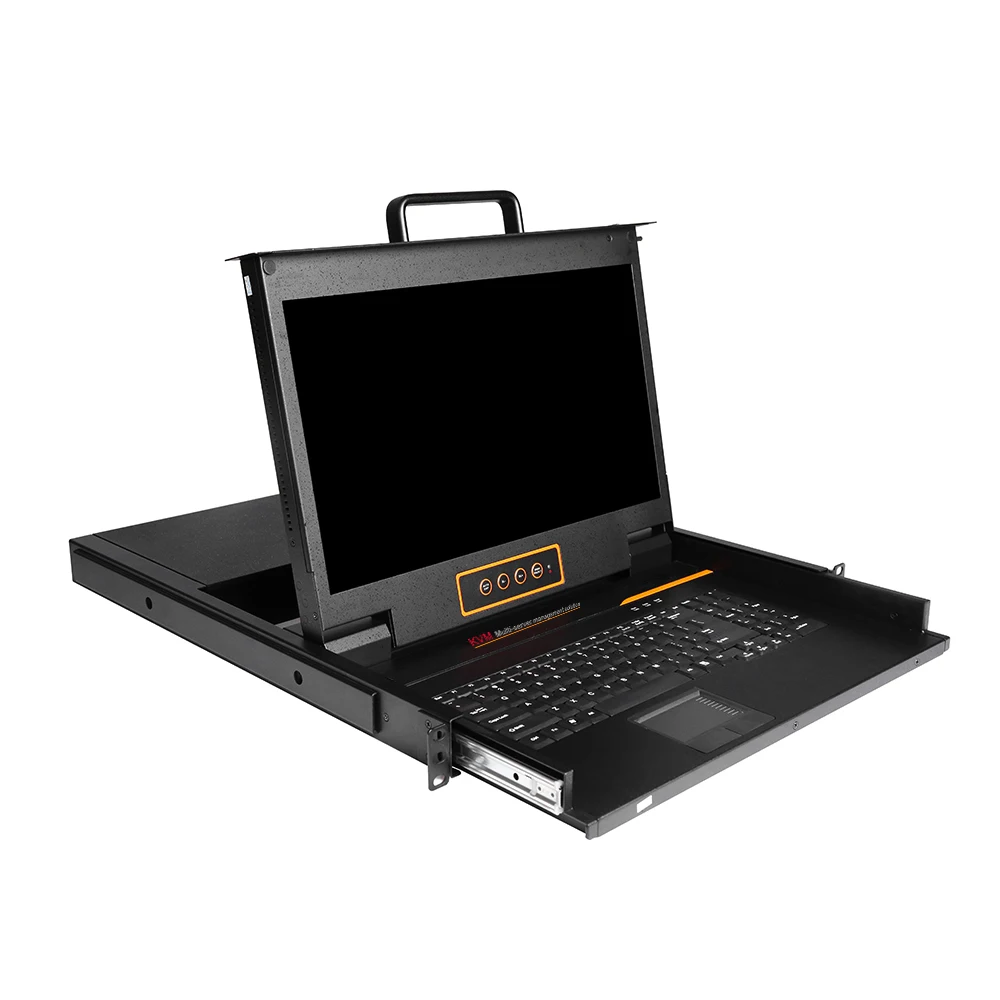 hot selling  17.3 Inches Widescreen Lcd Monitor Rack Mount Kvm Console