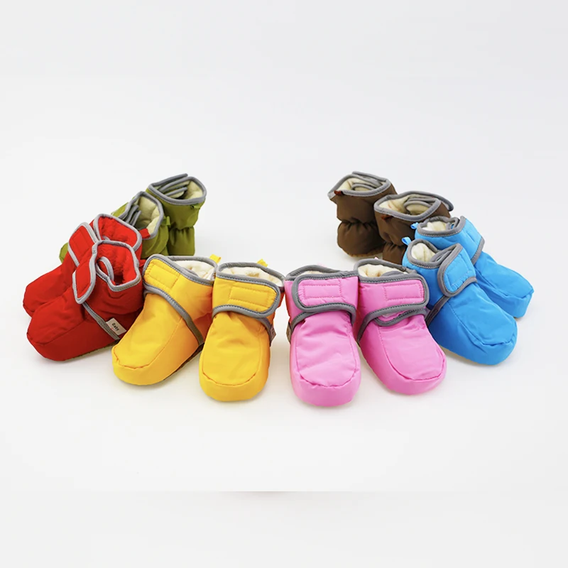 
Wholesale OEM baby waterproof cloth infant newborn fashion design toddler spring autumn winter shoes booties 
