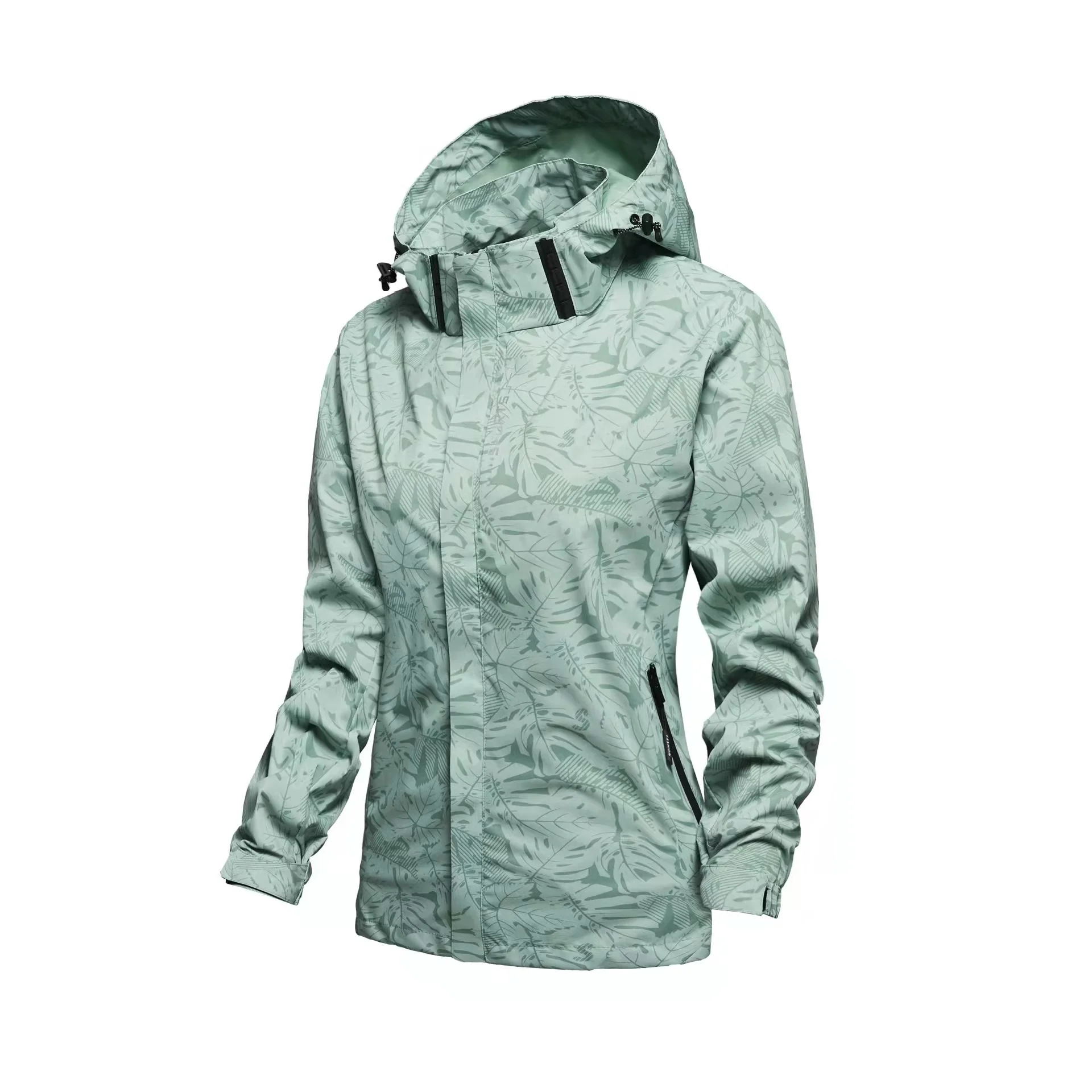 New design Camo pullover windbreaker two tone Custom wholesale cheap men wind breaker jacket Rain coat outdoor Sports Jacket