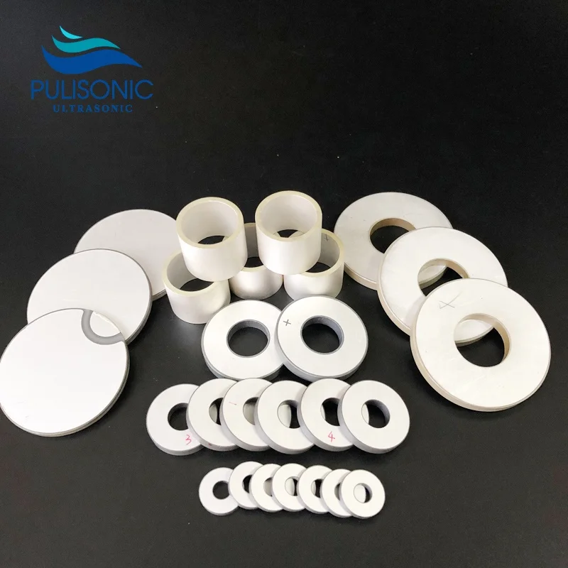 PZT8 Material Piezo Electric Ceramic Ring 10*5*2mm Piezoelectric Ceramic For Medical Tooth Cleaning Transducer