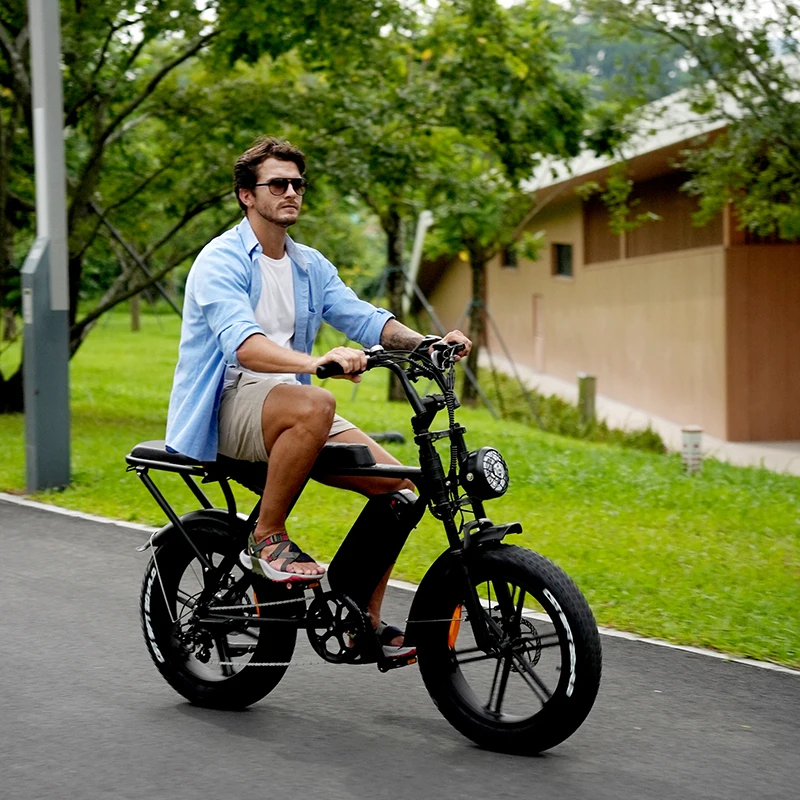 EU NL DE PL Warehouse Electric Bike OUXI V8 Free Shipping Electric Bicycle Fatbike EU Stock Ready To Ship 1000W 48V 15Ah Ebike