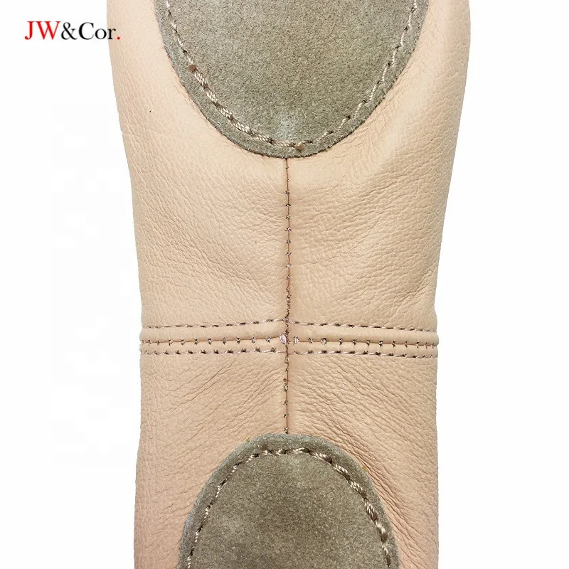 JW Girls Adult Soft Split Sole Leather Ballet Shoes Dance