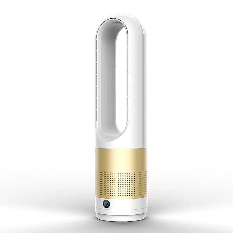 Manufacturer Wholesale Household Silent Bladeless Tower Fan Bladeless Fan With Remote Control