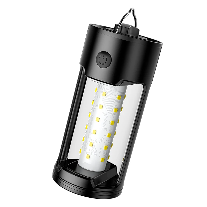 Rechargeable Camping Lamp Waterproof Portable Plastic Emergency Outdoor Rechargeable LED Camping Led Lamp Lantern Lights