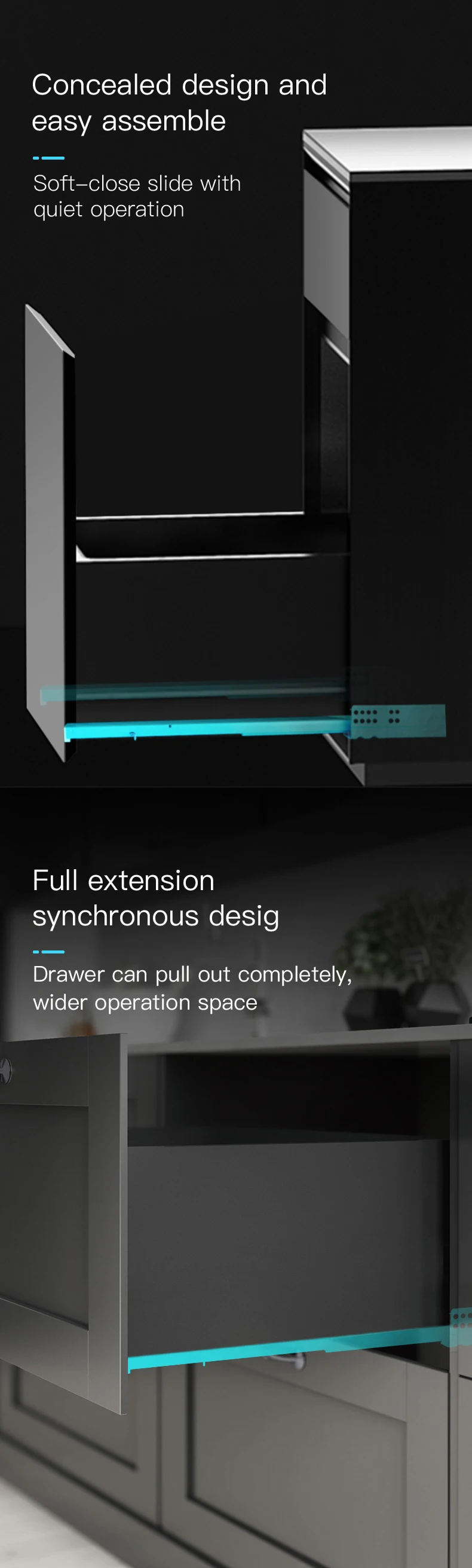 Ronghui Drawer Slides/Runner Telescope Channel Drawer Slides Making Machine Other Furniture Accessories
