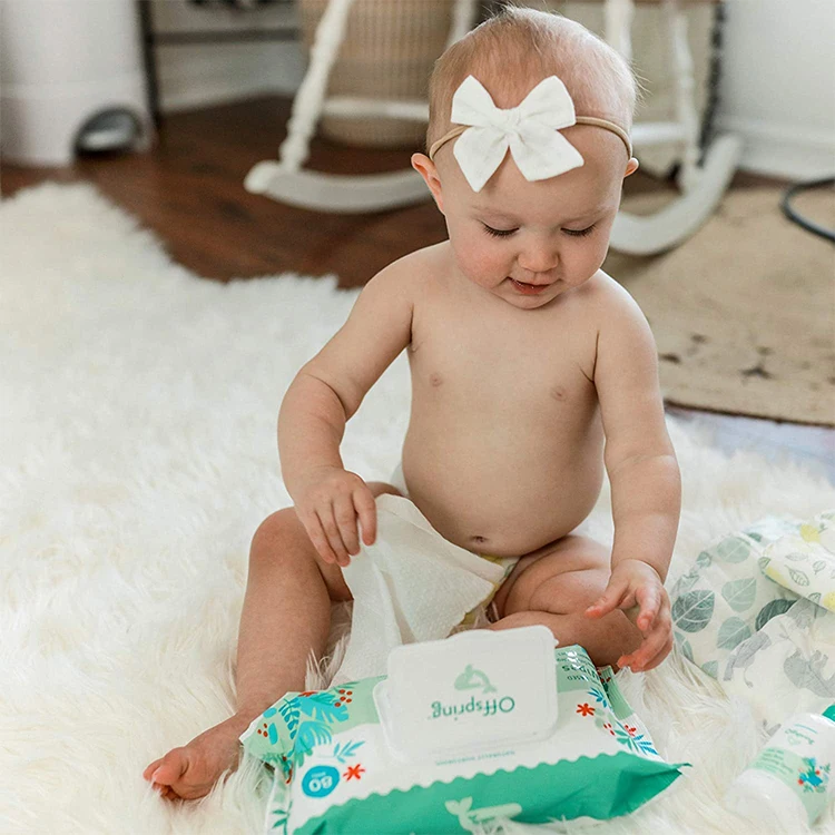 New products biodegradable sensitive environmentally friendly soft baby wipes wet wipes with aloe baby