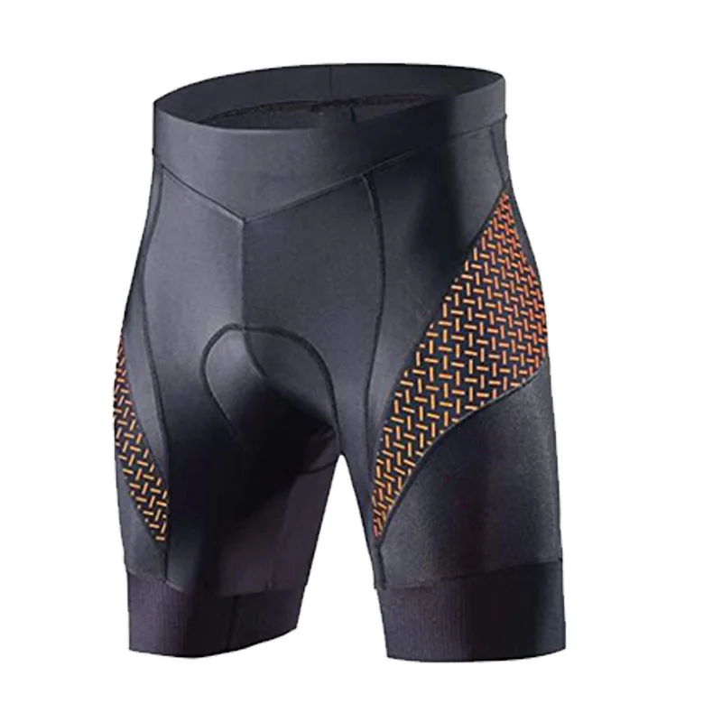 Custom men seamless cycling shorts padded wholesale plus size casual cycling shorts