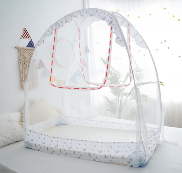 
Wholesale folding mosquito net for bed baby adult double bed 