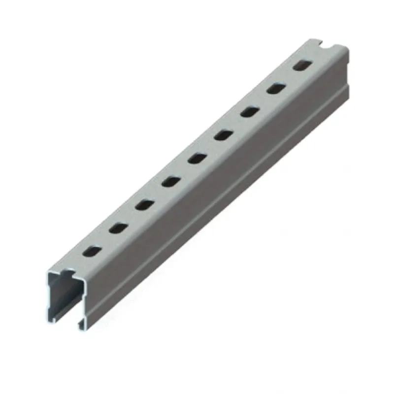 China Manufactory Solar Structure Steel Solar Rail for PV Mounting System