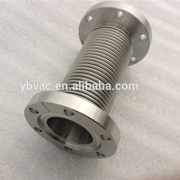 ultra high vacuum bellows stainless steel  thin wall flexible