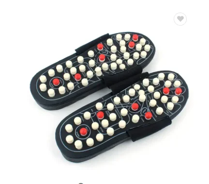 Acupoint Massage Slippers Sandal For Men Women Feet Chinese Acupressure Therapy Medical Rotating Foot Massager Shoes Unisex