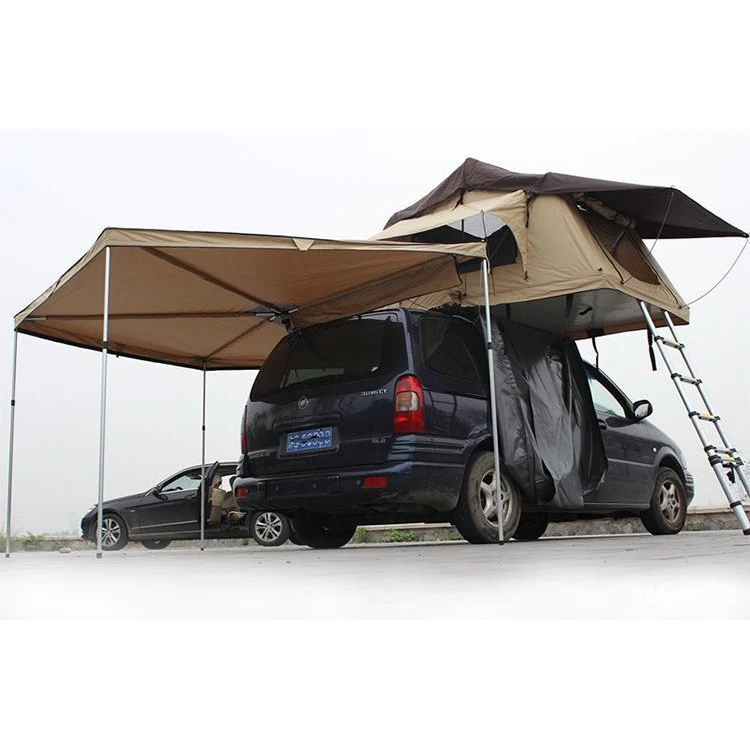 CMARMOL 4WD Off-road Camper Car Awning Fox Wing Batwing Waterproof Car Side Awning Tent for Camping