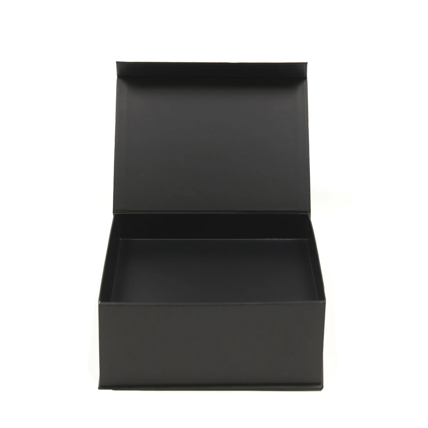 Pure White Folding Flip Magnetic Box Custom Logo Luxury Simple Cardboard Gift Box