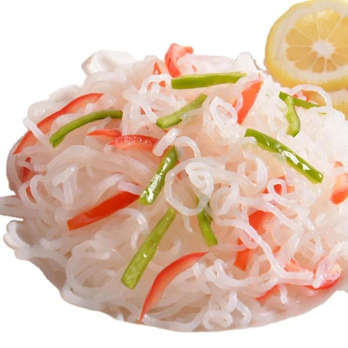 Keto Paleo Friendly Angel Hair Pasta Noodleswith Gluten-Free Shirataki Oat Fiber