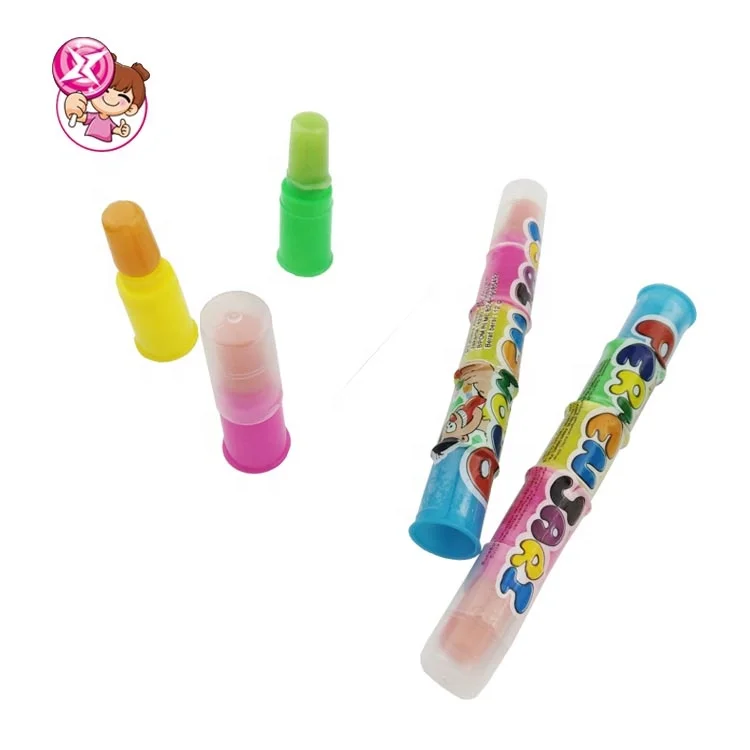 New Type Mix Color Fruit Finger Candy Sweet Hard Candy Mix Fruit Lollipop Toy Candy For Middle East Market