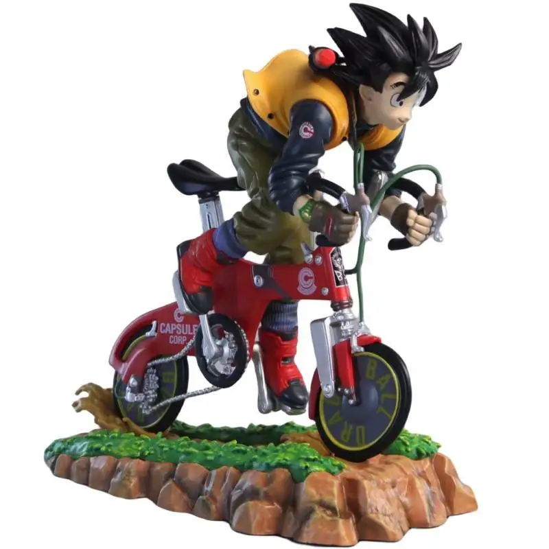 Супер Saiyan Goku велосипедные игрушки из ПВХ декоративные фигурки dbz аниме дракон шары