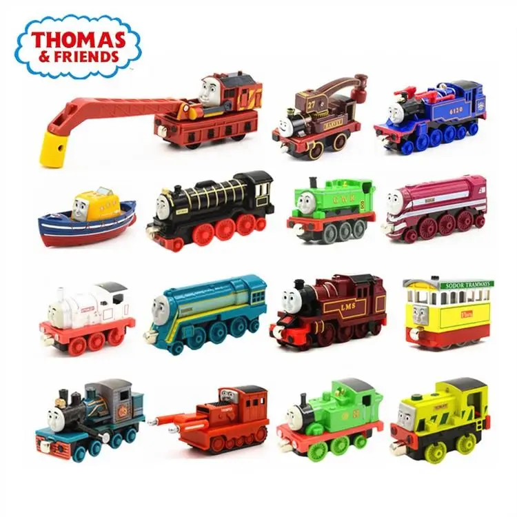 Поезда Toysbattery из оригинального сплава на магните деревянный игрушечный автомобиль ТОМАС и друг игрушечные