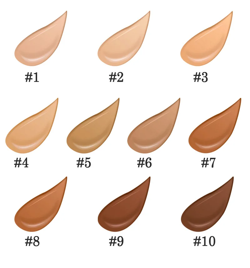 Makeup Vegan Full Coverage Waterproof Natural Concealer Moisturizing Private Label Liquid Foundation