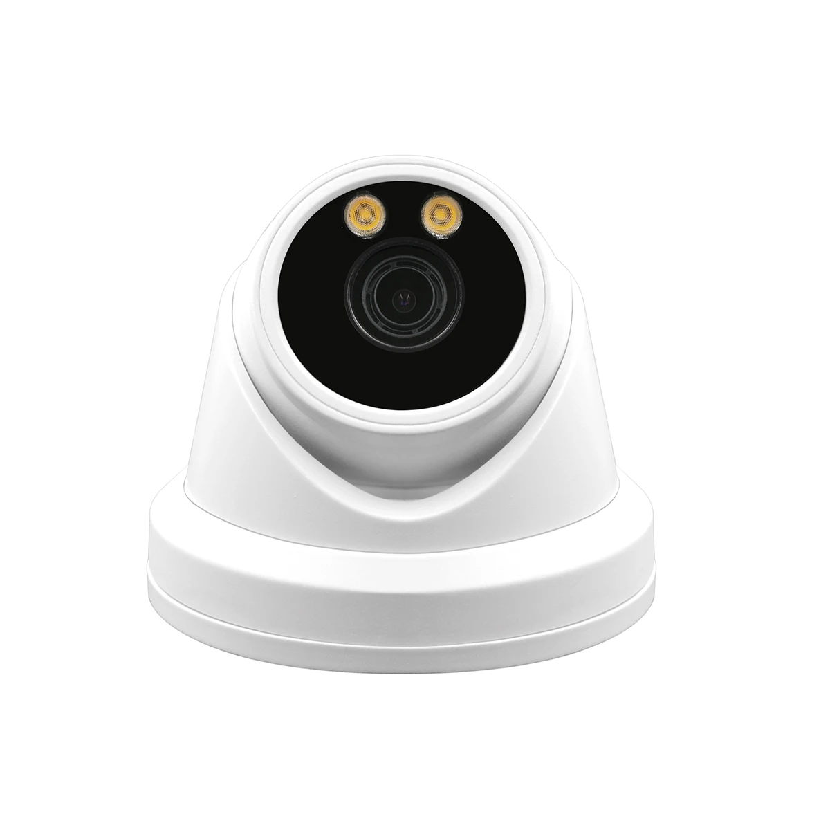 YCX OEM 2MP hik compatible color-vu Big aperture 2.8mm Starlight lens 25-30m light distance Turret dome ip cctv camera