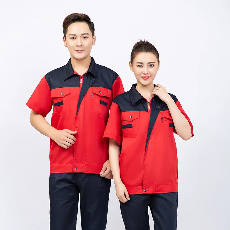 Autumn Thick Jacket Factory Equipment Repair Gas Station Unisex Outdoor Jackets Work Wear Labor Uniforms