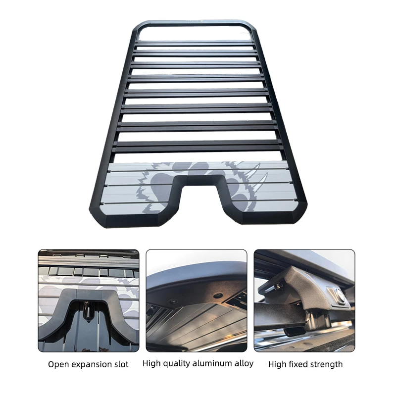 Universal High Quality Aluminum Ladder Step Matching Car Rooftop Platform to Install Simple Roof Platform for Haval Raptor