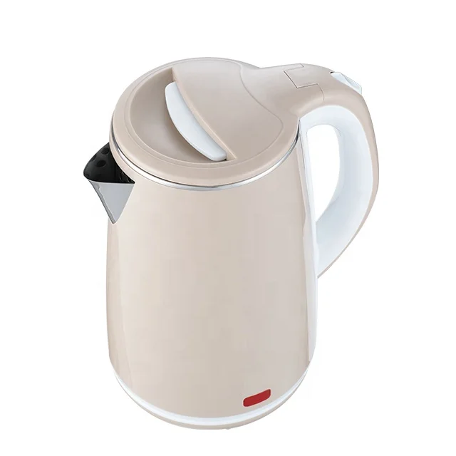 Yousdas customized logo acceptable 2L double wall 304 stainless steel material high quality chinese electric water kettle
