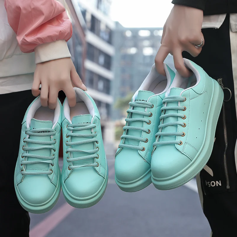 Мужская обувь 2021 водонепроницаемая Спортивная новое поступление зеленые повседневные женские кроссовки унисекс Желтая Женская большого размера